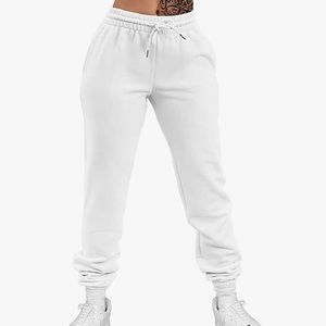 White Joggers